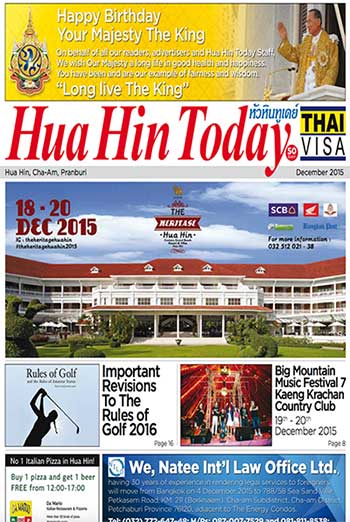 More information about "Hua Hin Today December 2015 edition"